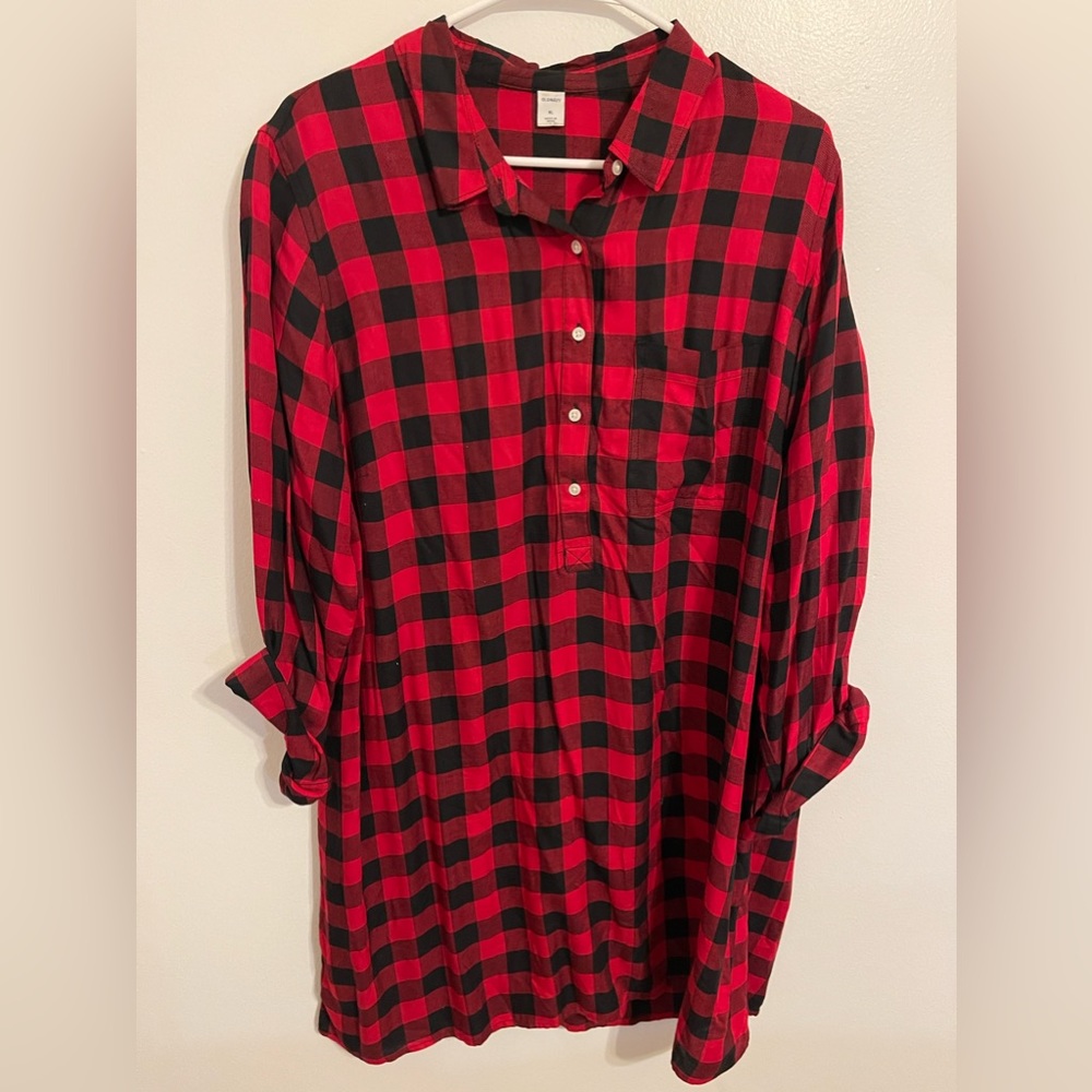 Old Navy XL plaid dress